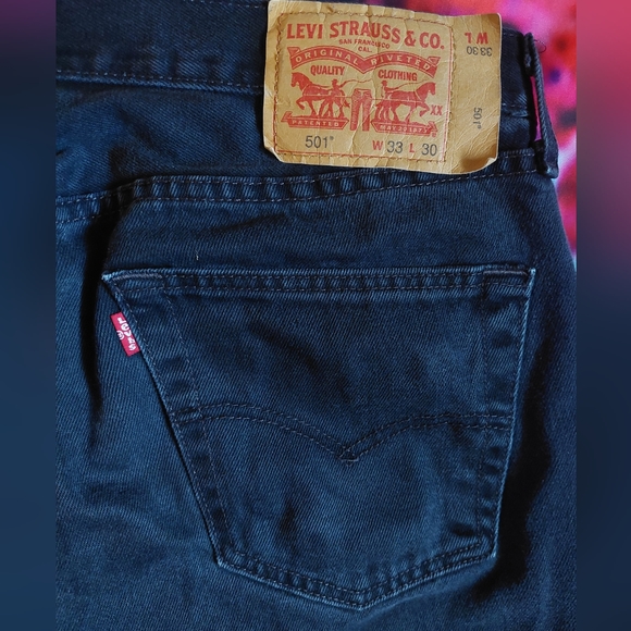 Levi's Original 501 33x29 100% Cotton - Picture 4 of 6